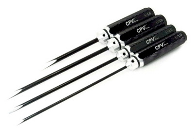 Slotted Screwdriver Set (3.0mm, 4.0mm, 5.0mm, 5.8mm) - Click Image to Close