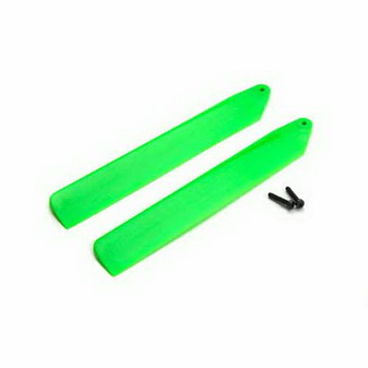 Green Hi-Performance Main Blade Set- mCP X BL - Click Image to Close