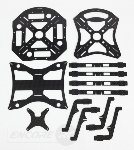 Invertix 400 Replacement Frame Set (Carbon Fiber) - Click Image to Close