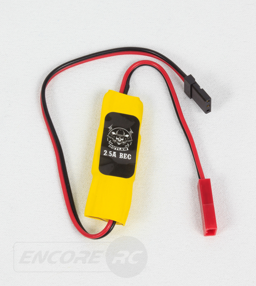 Outlaw Power Reverse3D 25A Opto ESC Combo w/ BEC - Click Image to Close