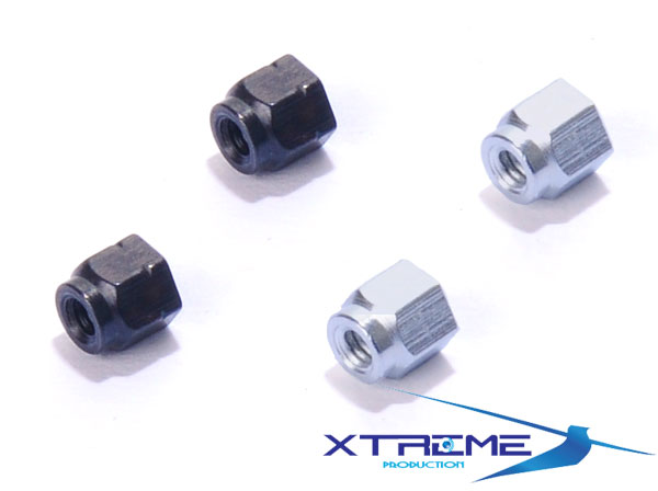 Metal Lock Nut for 200QX motors (2 pcs Normal + 2 pcs Reverse) - Click Image to Close