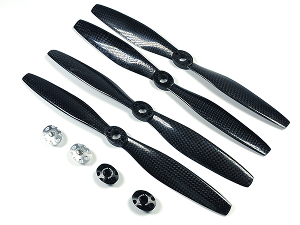 Blade Chroma Carbon Propeller Set (2CW +2CCW w/ metal covers) - Click Image to Close