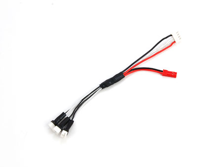 Charging Cable for 3pcs MCPX 1s Lipo (Banlance Charger required) - Click Image to Close