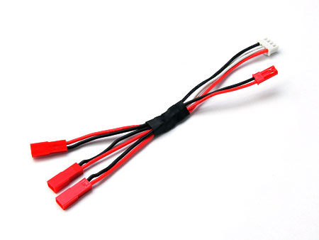 Charging Cable for 3pcs SR120 1s Lipo (JST) - Click Image to Close