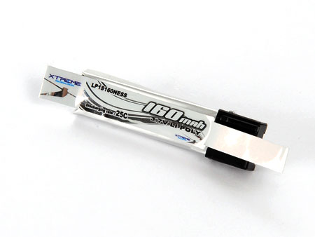 Li-po 3.7v, 190 mAh 30C (Single Rib for NineEagles Micro) - Click Image to Close