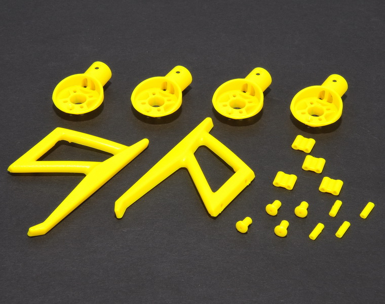 MR200 Motor Mounts and Parts set (Yellow) - Click Image to Close