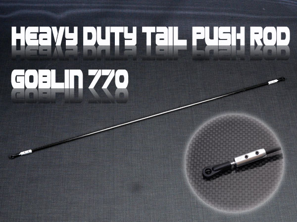 Heavy Duty Tail Push Rod -Goblin 770 - Click Image to Close