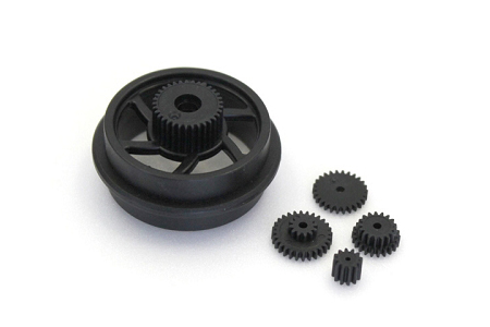 Drive Gear Set (Black) - Click Image to Close