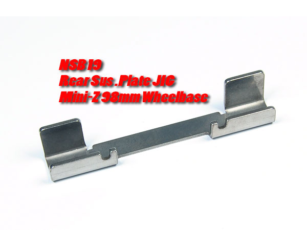 Rear Sus. Plate JIG for 98mm Wheelbase - Click Image to Close