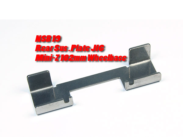 Rear Sus. Plate JIG for 102mm Wheelbase - Click Image to Close