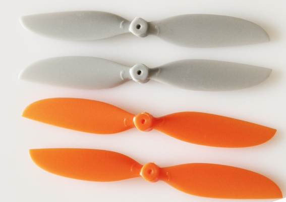 90mm propeller 1.5mm hole 1 set 4 props for Hermit, Super-X - Click Image to Close