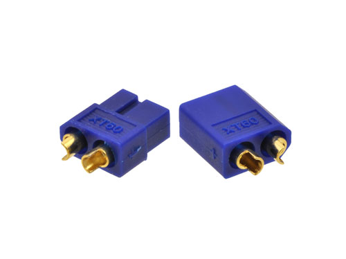 XT60 Male Female Bullet Connectors Plugs For RC Battery - Blue - Click Image to Close