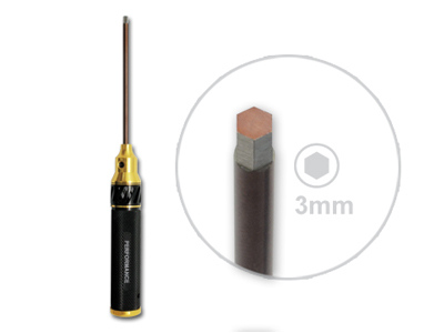 Scorpion High Performance Tools - 3.0mm Hex Driver - Click Image to Close