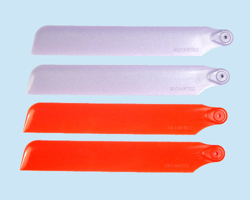 Purple and Orange Color Main Blades-NANO CP - Click Image to Close