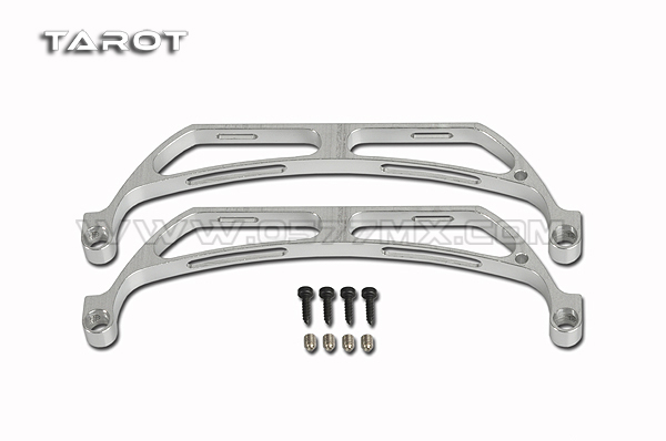 Tarot 450 Sport Metal Landing Skid - Silver - Click Image to Close