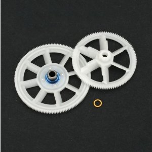 Tarot 450 Main Gear Set - White - Click Image to Close