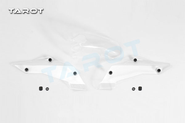 Tarot Robocat 250 280 FPV Canopy Hood Cover - Transparent - Click Image to Close