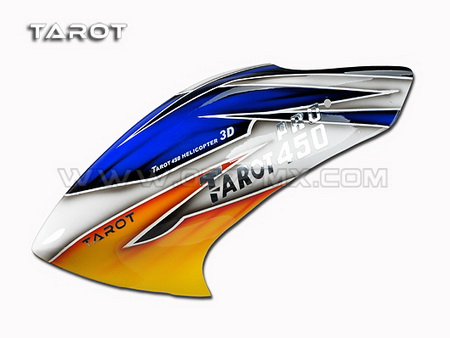 Tarot 450 Pro v2 parts TL4316 Senior eagle painted Canopy - Click Image to Close