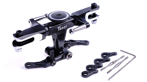 Tarot 450Pro Flybarless Rotor Head - Black - Click Image to Close