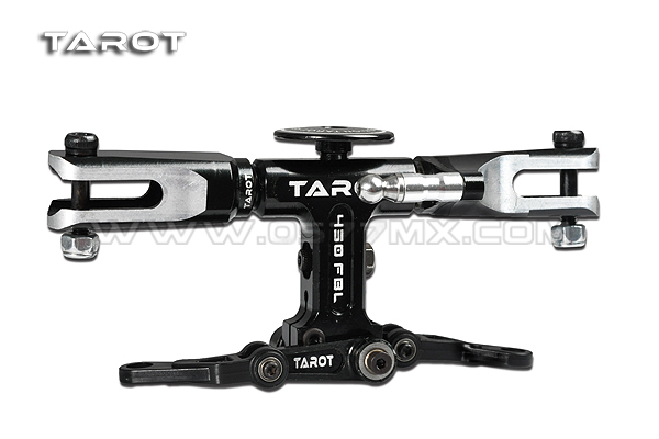 Tarot 450 Flybarless Rotor Head Black - Click Image to Close