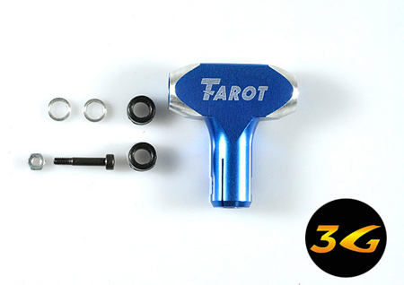 Tarot 450 FBL Metal Main Rotor Housing Set - Click Image to Close