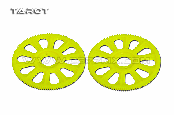 450 PRO Slant Thread Main Drive Gear/121T - Click Image to Close