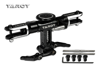 Tarot 500 Flybarless Rotor Head set Black - Click Image to Close