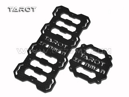 Tarot FY680 folding six-axis carbon fiber panels, center board - Click Image to Close