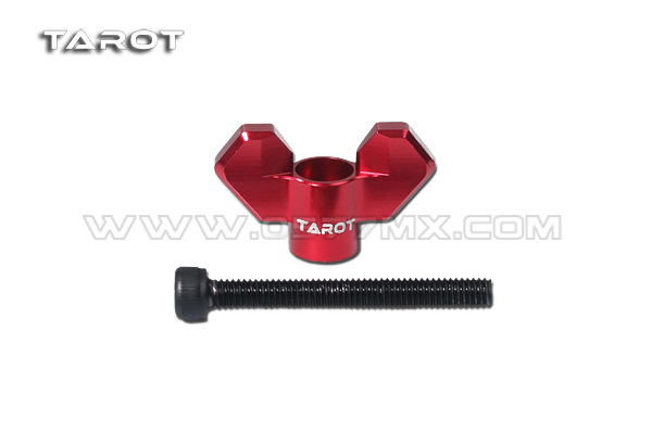 Tarot M4 Butterfly Screw/Red - Click Image to Close