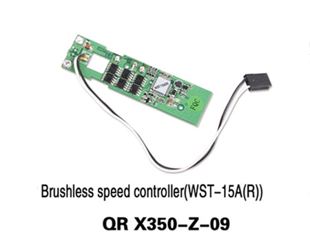 Brushless speed controller-QRX350 - Click Image to Close