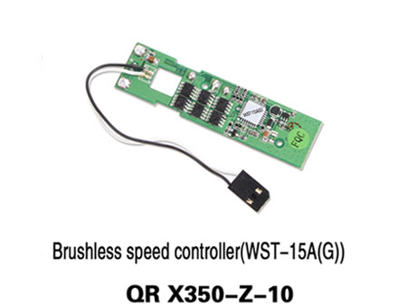 Brushless speed controller-QRX350 - Click Image to Close