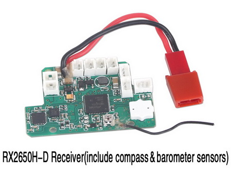 RX2650H-D Receiver(include compass barometer seneors) - QR Y100 - Click Image to Close