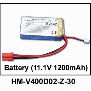 V400 Battery(11.1v,1200mAh) - Click Image to Close