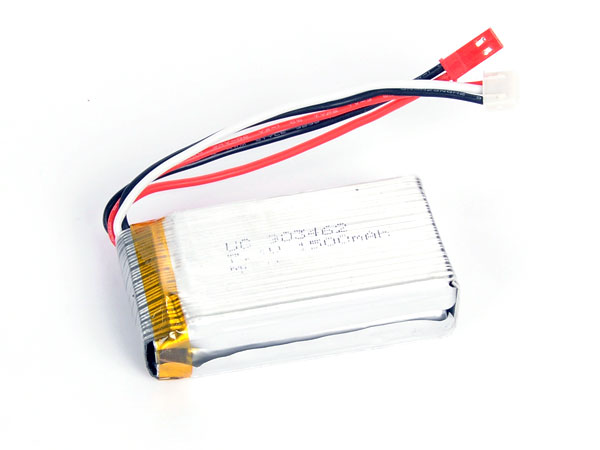 7.4 V 1500mAh battery - Click Image to Close