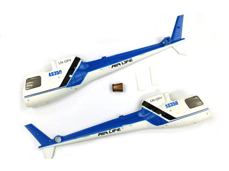 Blue Tail Fuselage - V931 - Click Image to Close
