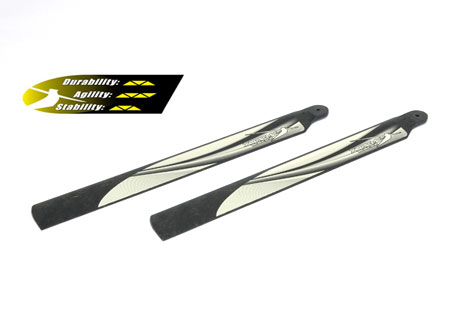 Carbon Polymer Main Blade (6 Degree, 1 pair) - 200SRX