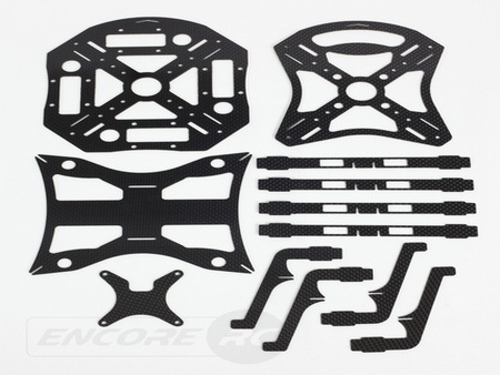 Invertix 400 Replacement Frame Set (Carbon Fiber)