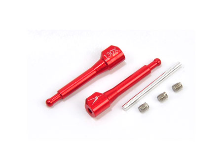 Alu. Canopy Mounts (Red)-Blade 130X