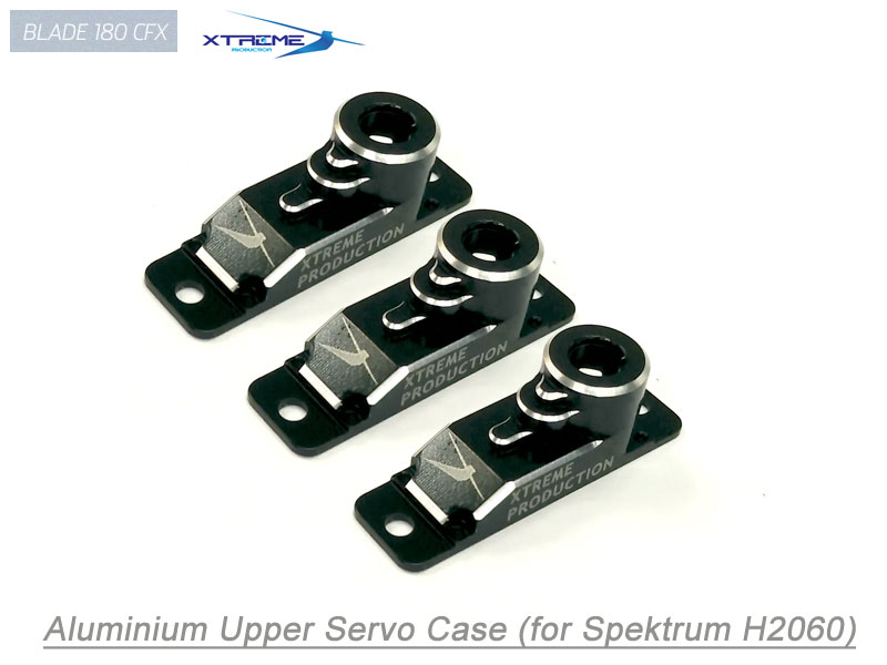 Aluminium Upper Servo Case (for Spektrum H2060) - 3 Pcs