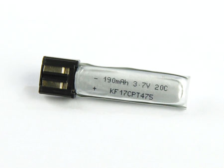 Li-po Battery 3.7v, 190 mah 20C (for T-REX 100S)