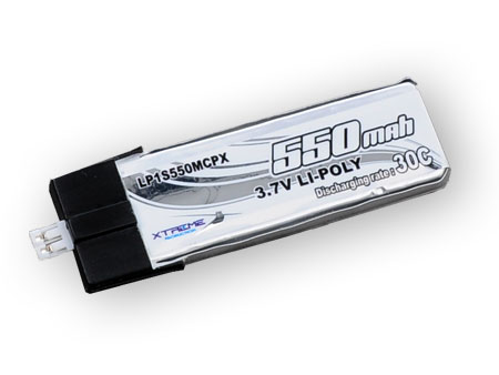 Li-po Battery 3.7v, 550 mah 30C (for MCPX)