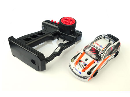 Mini-Q Q5 Brushless Carbon Chassis 1:28 car Ready to Run- Black/