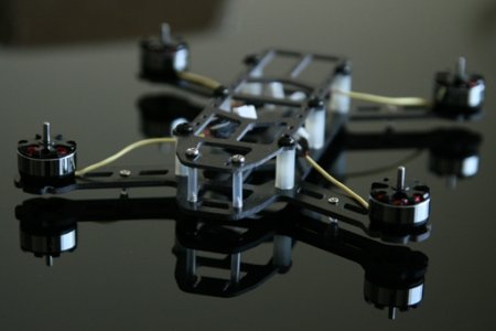 LKTR120 Micro FPV Quad frame with 4 DP03 4600KV motors