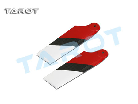 450 PRO CF Tail Blade RED / WHITE