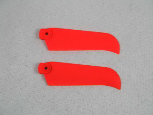 Tarot 500 Plastic Tail Blades Red