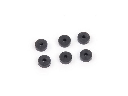 Rotor hub rubber swashers