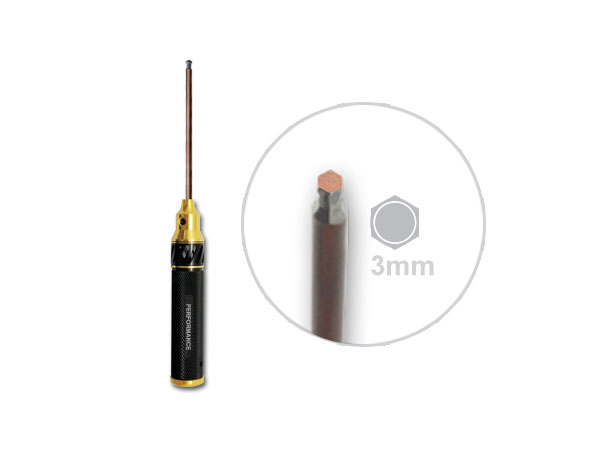 Scorpion High Performance Tools - 3.0mm Round Head Hex Driver