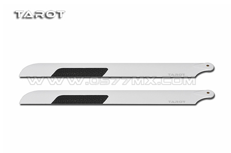 Tarot 250 Carbon Fiber Main Blade- White