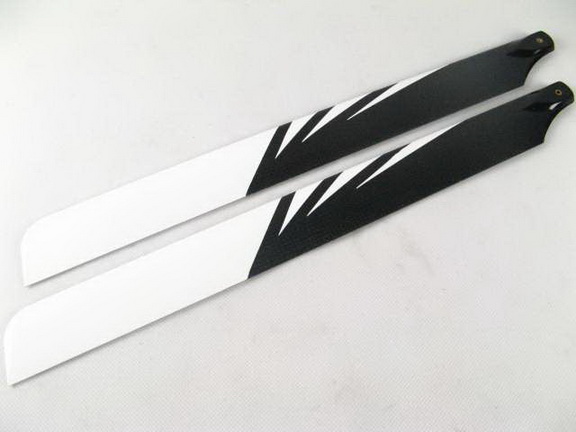 Tarot 500 430mm Glass Fibre Main Blades (White)