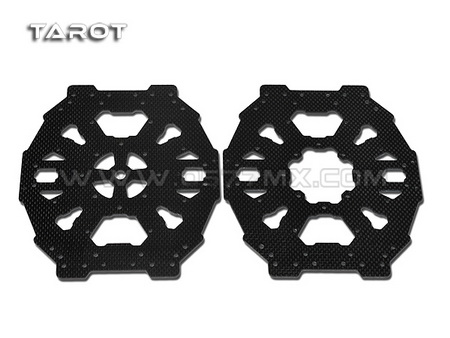Tarot 650 carbon fiber four-axis up and down cover TL65B04